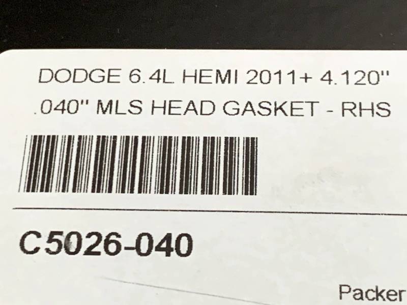Cometic MLS Head Gaskets (4.120" Bore): Chrysler / Dodge / Ram / Jeep 6.4L 392 2011 - 2025