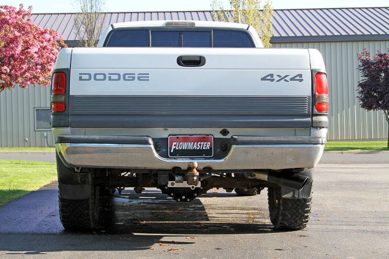 Flowmaster FloxFX Exhaust System (Single Side Exit): Dodge Ram 3.9L, 5.2L & 5.9L 1994 - 2001 (1500 / 2500 / 3500)
