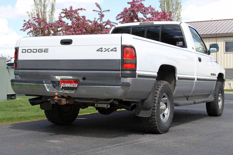 Flowmaster FloxFX Exhaust System (Dual Side Exit): Dodge Ram 3.9L, 5.2L & 5.9L 1994 - 2001 (1500 / 2500 / 3500)