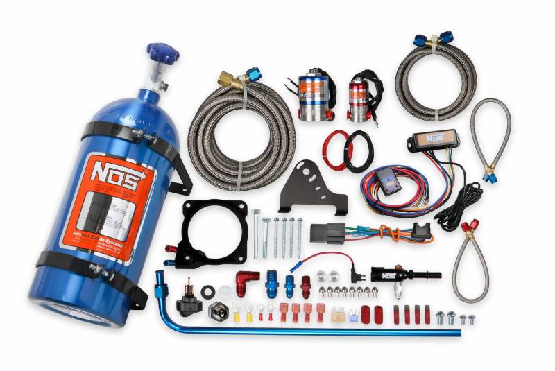 NOS Plate Wet Nitrous Kit (Blue Bottle): Chrysler / Dodge / Jeep / Ram 6.4L 392 2011 - 2025
