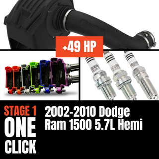 Fast Hemis One-Click Stage 1 Kit: 2002-2010 Dodge Ram 1500 5.7L Hemi (+49HP)