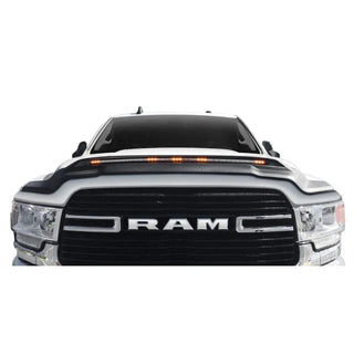 AVS Aeroskin Low Profile Light Shield (Black): RAM 2500 & 3500 2019 - 2025