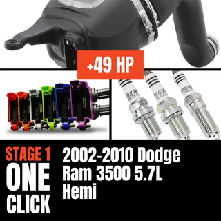 Fast Hemis One-Click Stage 1 Kit: 2002-2010 Dodge Ram 3500 5.7L Hemi (+49HP)
