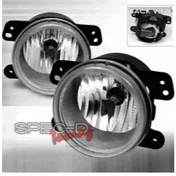 Spec D Tuning OE Style "Clear" Fog Lights: Chrysler 300C 2005-2010