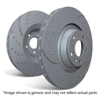 EBC GD Sport Rotors (REAR): Dodge Viper 1992-2002 8.0L V10