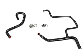 HPS Hi Temp Reinforced Silicone Heater Coolant Hose Kit: Dodge Challenger (15-23) - Black
