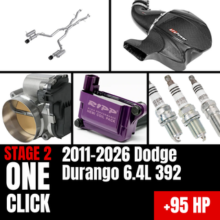 Fast Hemis One-Click Stage 2 Kit: 2011-2026 Dodge Durango 6.4L 392 (+95HP)