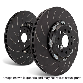 EBC Racing 2pc Floating Rotors (FRONT): Fits Dodge Viper 2002-2017