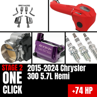 Fast Hemis One-Click Stage 2 Kit: 2015-2024 Chrysler 300 5.7L Hemi (+74HP)