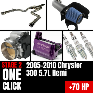 Fast Hemis One-Click Stage 2 Kit: 2005-2010 Chrysler 300 5.7L Hemi (+70HP)
