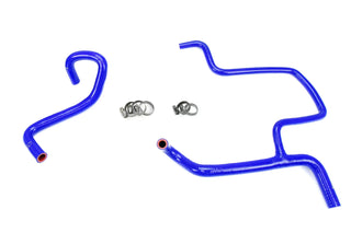 HPS Hi-Temp Silicone Heater Coolant Hose Kit: Dodge Challenger / Charger (15-23) - Blue