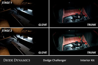 Diode Dynamics Interior LED Kit Stage 2: Dodge Challenger (2008-2014) Cool White