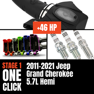 Fast Hemis One-Click Stage 1 Kit: 2011-2021 Jeep Grand Cherokee 5.7L Hemi (+46HP)
