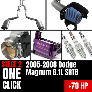 Fast Hemis One-Click Stage 2 Kit: 2005-2008 Dodge Magnum 6.1L SRT8 (+70HP)