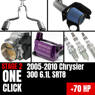 Fast Hemis One-Click Stage 2 Kit: 2005-2010 Chrysler 300 6.1L SRT8 (+70HP)