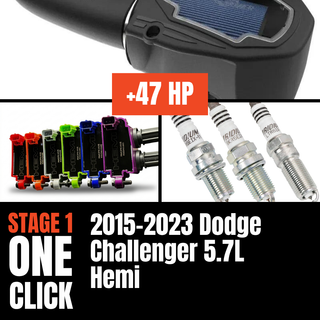 Fast Hemis One-Click Stage 1 Kit: 2015-2023 Dodge Challenger 5.7L Hemi (+47HP)