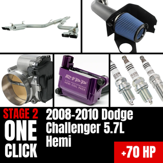Fast Hemis One-Click Stage 2 Kit: 2008-2010 Dodge Challenger 5.7L Hemi (+70HP)
