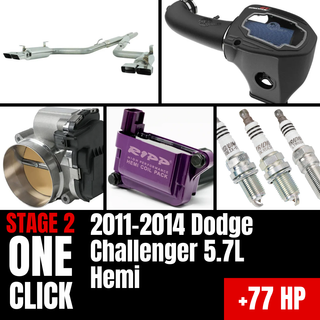 Fast Hemis One-Click Stage 2 Kit: 2011-2014 Dodge Challenger 5.7L Hemi (+77HP)