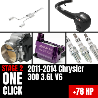 Fast Hemis One-Click Stage 2 Kit: 2011-2014 Chrysler 300 3.6L V6 (+78HP)