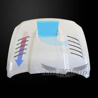 Amerihood SSK Functional Ram Air Hood: Dodge Ram 2500 2010 - 2019