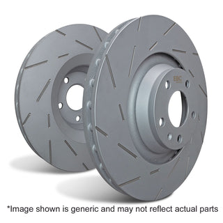 EBC S4 Brake Pad and Rotor Kit Slotted (FRONT): Dodge Viper 2003-2017