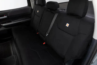 Covercraft Carhartt Super Dux PrecisionFit Front Row Seat Covers: Dodge Ram 1500 (19-26) - Black