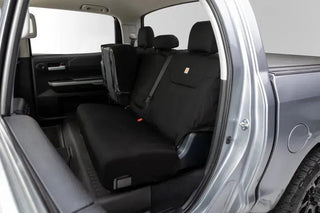 Covercraft Carhartt Super Dux PrecisionFit Front Row Seat Covers: Dodge Ram 1500 (19-26) - Black