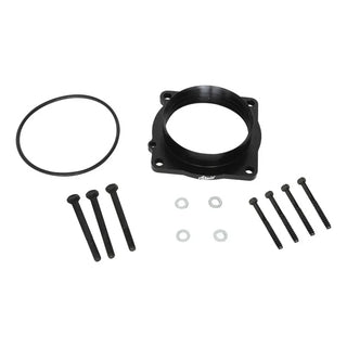 AirAid Throttle Body Spacer: Fits Dodge / Jeep / Chrysler (05-26) 5.7L Hemi 6.1L 6.4L - Black