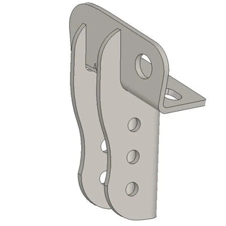 Artec Industries Frame Side Trackbar Mount: Jeep Wrangler (97-06)