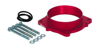 AirAid Throttle Body Spacer: Fits Dodge / Jeep / Chrysler (05-26) 5.7L Hemi 6.1L 6.4L - Black