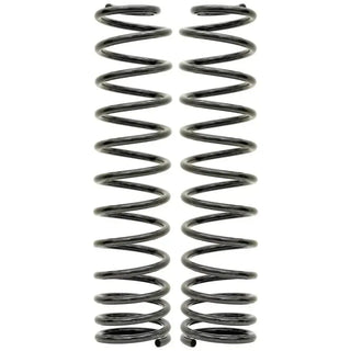 RockJock Front Coil Springs 3.5in Lift Pair (FRONT): Jeep Gladiator EcoDiesel (18-26) - Gloss Black