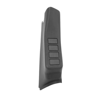 Rugged Ridge A-Pillar 4 Switch Pod Black RHD: Fits Most Jeep Wrangler Models (2007-2018) (17235.57)