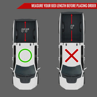 Spec D Soft Quad Fold Tonneau Cover: Dodge Ram (w/ 6.5ft Bed) 1994 - 2002