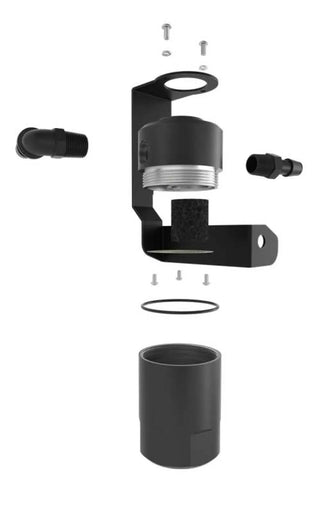 K&N Catch Can Oil Separator (F&R): Fits Challenger / Charger / 300 / Jeep Grand Cherokee SRT8 2011-2021 w/ 6.4L HEMI