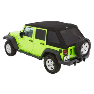 Bestop Trektop Glide Soft Top (Black Diamond): Jeep Wrangler 07-18 3.8L/3.6L