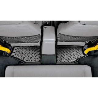Bestop Rear Floor Mats (Black): Jeep Wrangler 97-06 4.0L/2.5L
