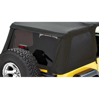 Bestop Window Set (Black Denim): Jeep Wrangler 97-06 4.0L/2.5L