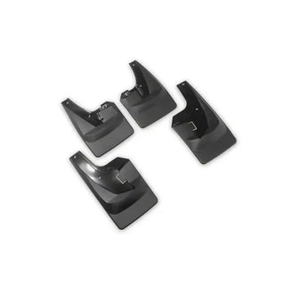 WeatherTech Front & Rear MudFlaps (4PC, Black): Ram 2500 & 3500 2019 - 2024 (w/OUT Fender Flares)