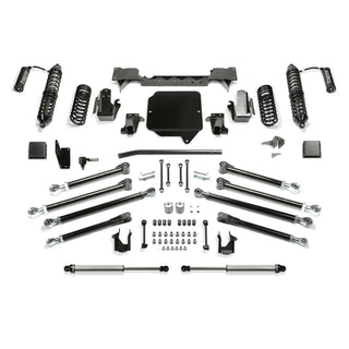 Fabtech 3in Crawler Coilovers: Jeep Gladiator 20 3.6L V6 w/ DLSS 2.5 Coilover Reservoir and Rear DLSS