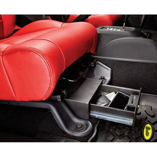 Bestop Underseat Lock Box (PASSENGER SIDE): Jeep Wrangler 07-18 3.8L/3.6L