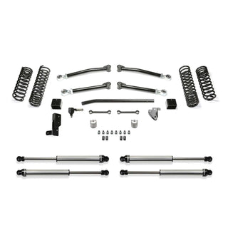 Fabtech 5in Trail 4WD 4-Door w/ Dl Shks: Jeep Wrangler 18-23 6.4L/3.6L/3.0L EcoDiesel/2.0L