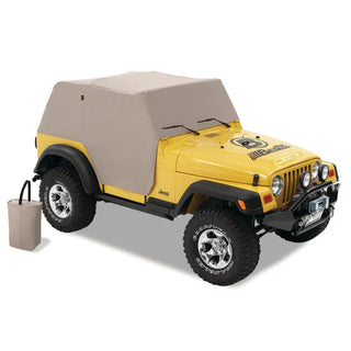 Bestop All Weather Trail Cover Charcoal: Jeep Wrangler 97-06 4.0L/2.5L