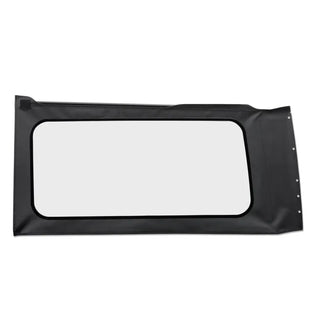Bestop OE Replacement Quarter Window Left Black Vinyl Clear: Jeep Wrangler 18-26 6.4L/3.6L/3.0L EcoDiesel/2.0L