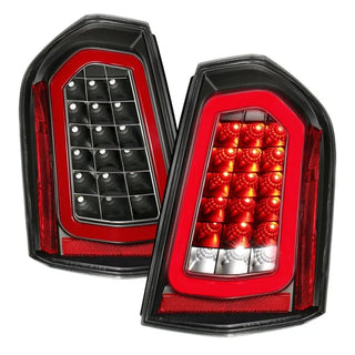 ANZO Sequential LED Taillights (Black): Chrysler 300 2011 - 2014