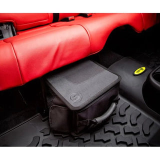 Bestop Underseat Organizer: Jeep Wrangler 07-24 6.4L/3.8L/3.6L/3.0L EcoDiesel/2.0L