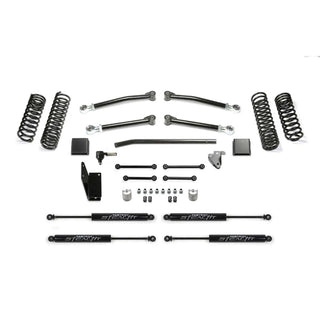 Fabtech 5in Trail Gas 4WD Suspension Kit: Jeep Gladiator 2020 w/ Stealth