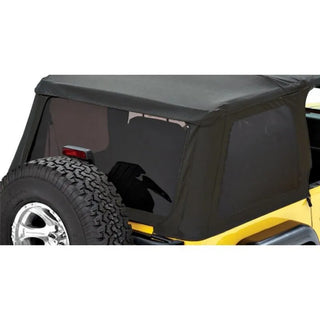 Bestop Trektop Premium Black Twill Window Set Tinted: Jeep Wrangler 97-06 4.0L/2.5L