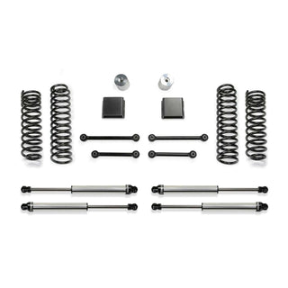 Fabtech 3in Sport II Gas Suspension System: Jeep Gladiator 20 3.6L V6 w/ DL Shks