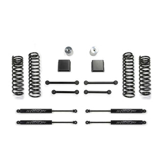 Fabtech 3in Sport II Gas Suspension System: Jeep Gladiator 20 3.6L V6 w/ Stealth