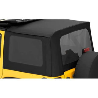 Bestop JK 4-Door Window Set Black Diamond: Jeep Wrangler 11-18 3.8L/3.6L